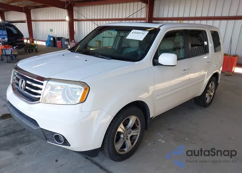 2012 Honda Pilot Ex-L из США, поврежденный, VIN 5FNYF4H66CB075874